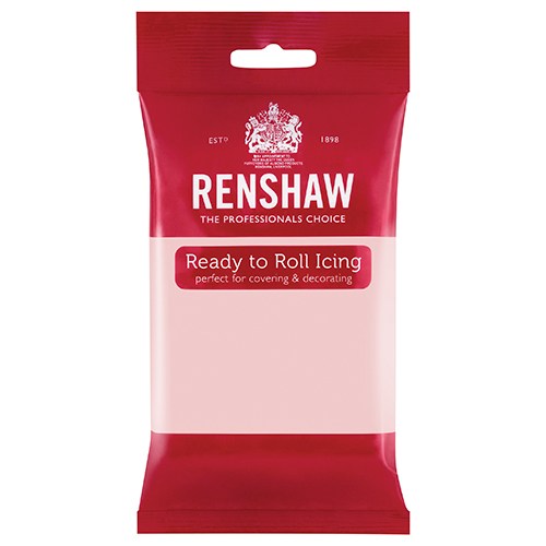 Renshaw Fondant Icing 250g Pack Baby Pink